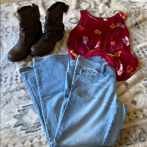 American Eagle Slim Boot Jeans